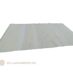 Villan vaip valge, kollaka triibuga 70 x 170cm - Image 2