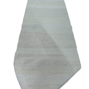 Villan vaip valge, kollaka triibuga 70 x 170cm - Image 3