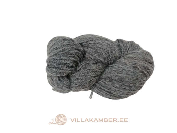 Poolkammlõng 100% lambavill, S keeruga 2x, roheline/hall/valge