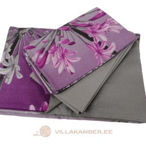 Voodipesukomplekt lilleline