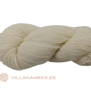 Poolkammlõng S keeruga Valge 8/2