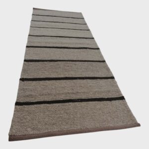 Villane vaip hall ja lambamust 70x180cm